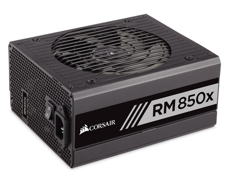 Corsair RM850x (CP-9020093-NA) 850 Watt 80 PLUS&#174; Gold Certified Fully Modular PSU _1118KT